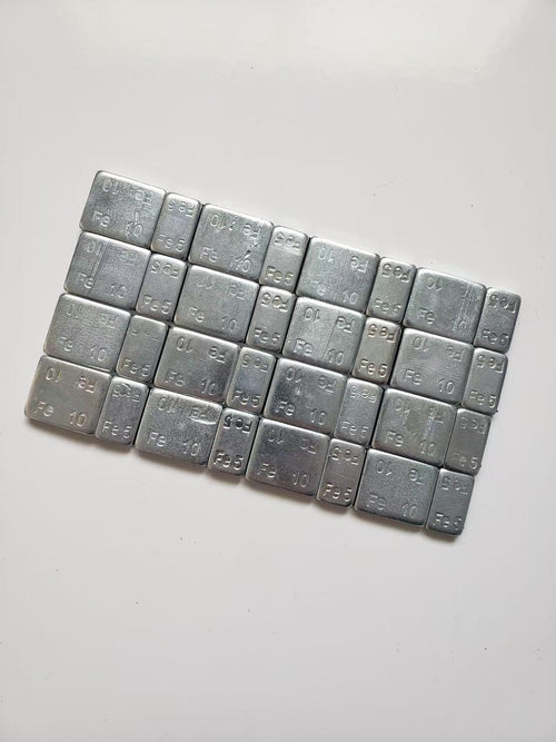 400 Pcs (211.6 oz Total) Adhesive Wheel Balance Weights - Stick-On Steel Wheel Weights for Cars, Trucks & Motorcycles