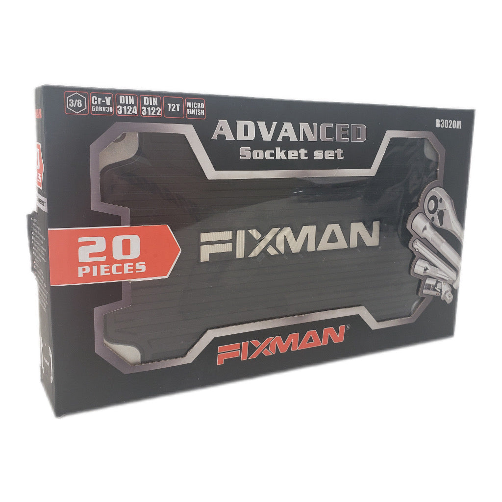 3/8 inch Dr. Socket Set Box 20pcs